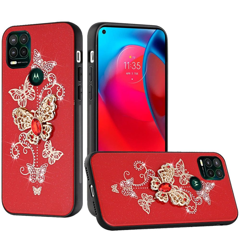 For Google Pixel 7/ 7 Pro Diamonds Bling 3D Hybrid Ring Stand Fashion Case Cover - Picture 15 of 46