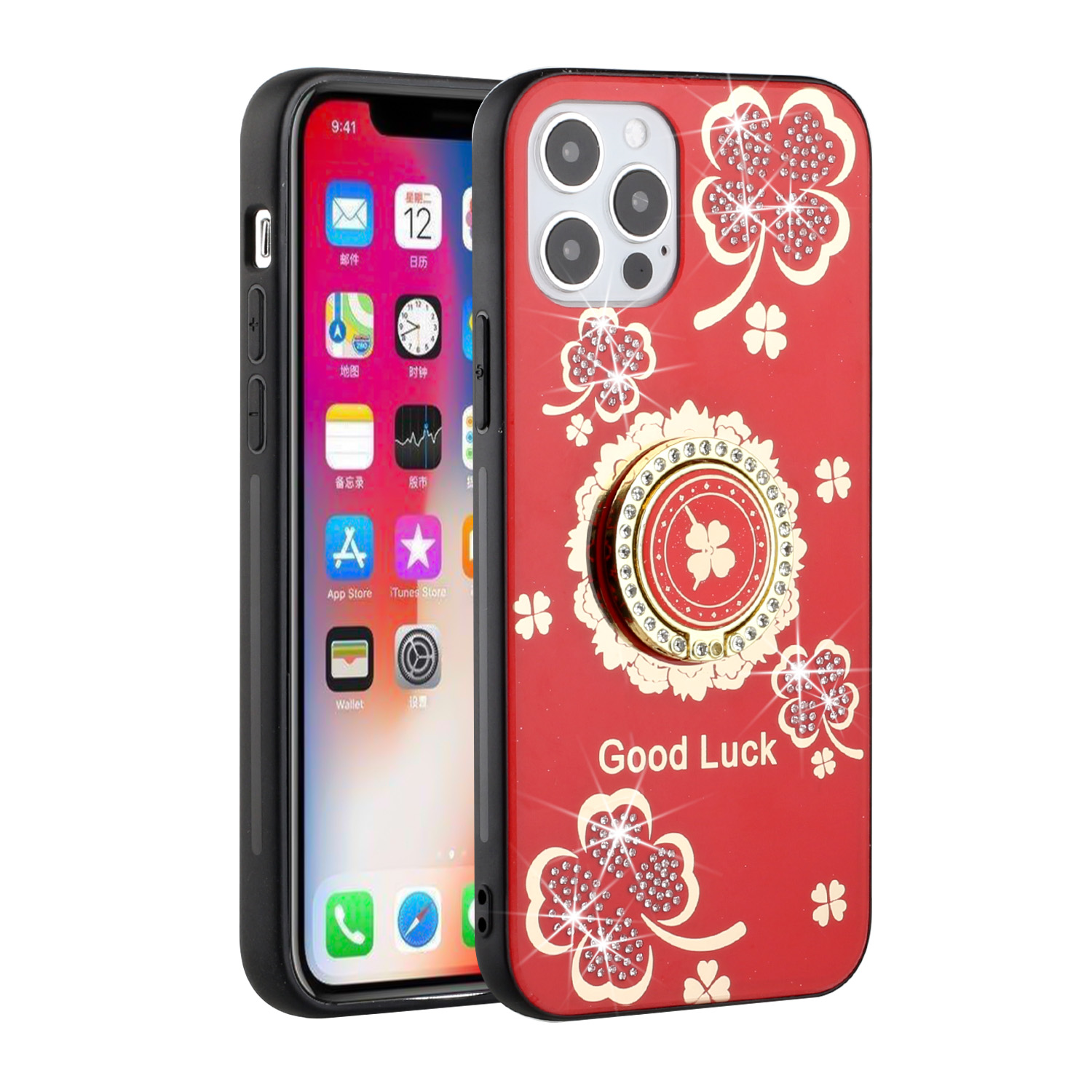For Google Pixel 7/ 7 Pro Diamonds Bling 3D Hybrid Ring Stand Fashion Case Cover - Picture 38 of 46