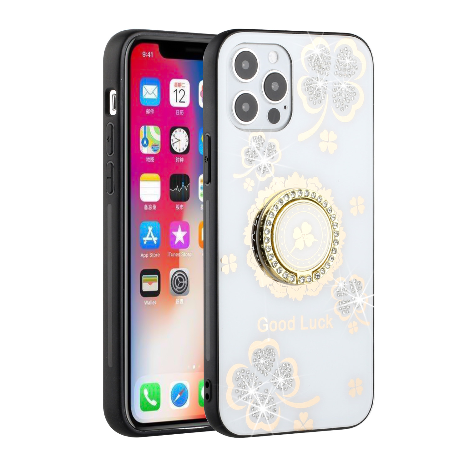 For Google Pixel 7/ 7 Pro Diamonds Bling 3D Hybrid Ring Stand Fashion Case Cover - Picture 45 of 46