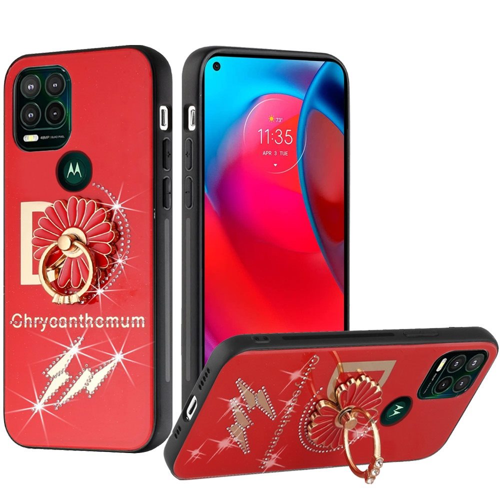 For Google Pixel 8 Diamond 3D Bling Sparkly Glitter Hybrid Ring Stand Case Cover - Picture 9 of 50