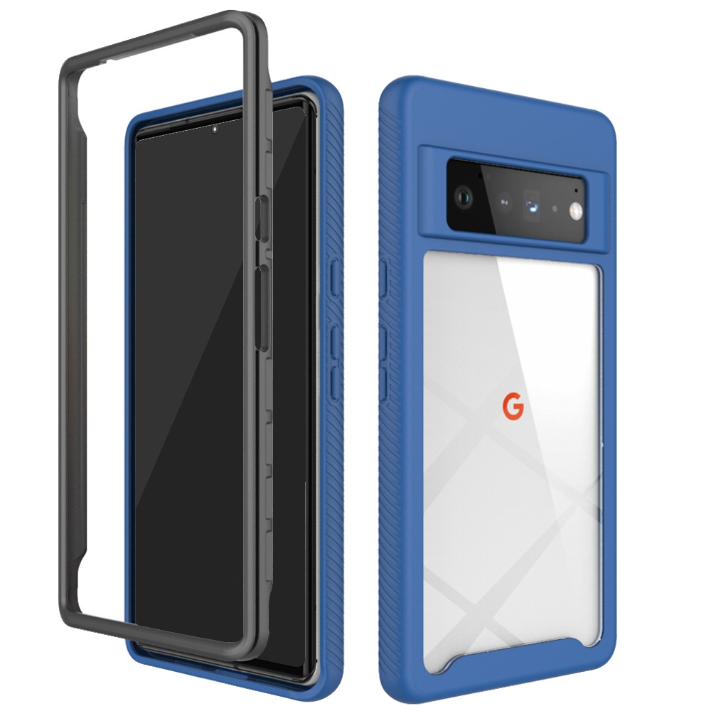 Für Google Pixel 6 Dual Layer Robust Bumper TPU Hybrid Stoßfest Case Hülle - Bild 27 von 41