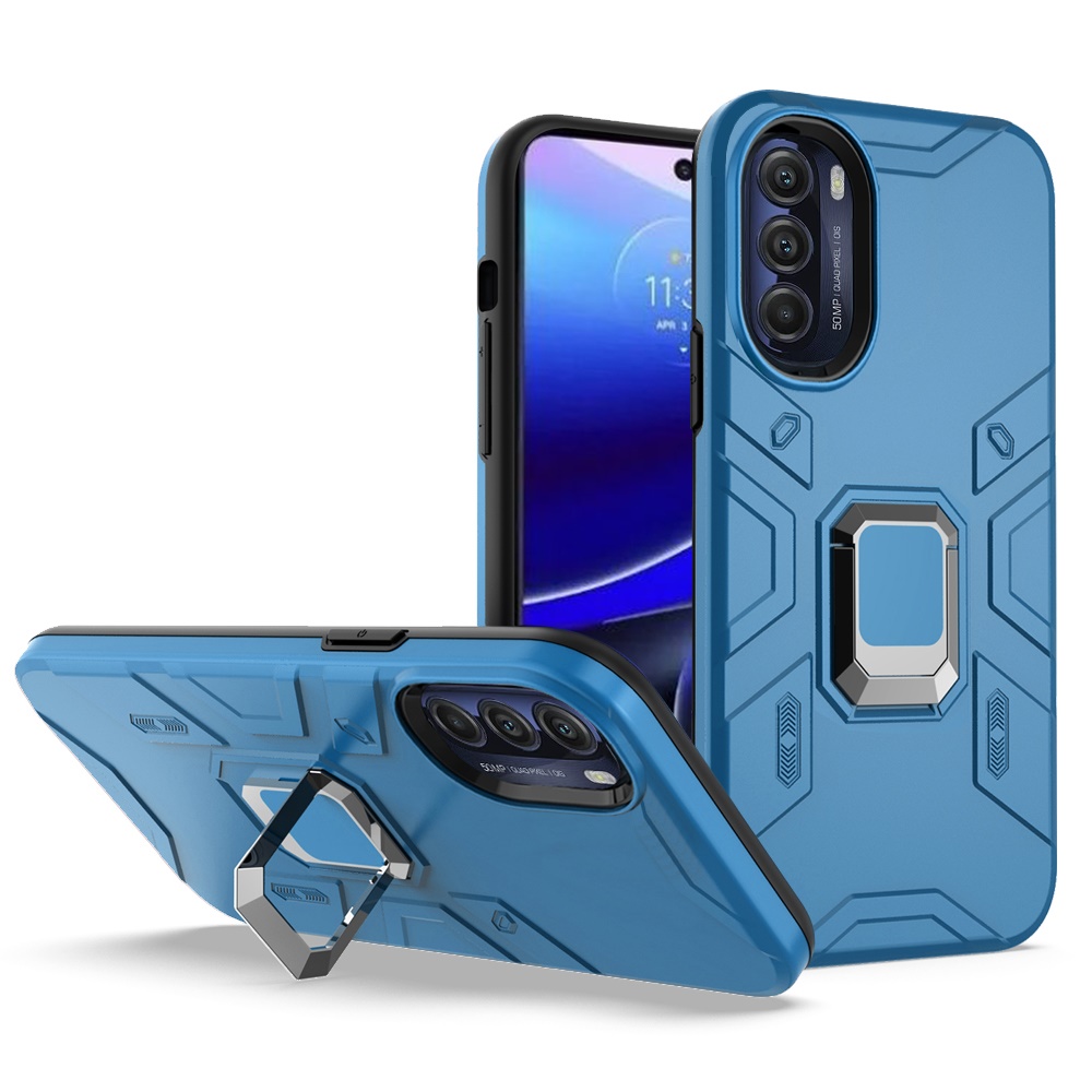 For Apple iPhone 11 6.1" Slim Rugged Hybrid with Magnetic Ring Stand Case Cover - Picture 23 of 32