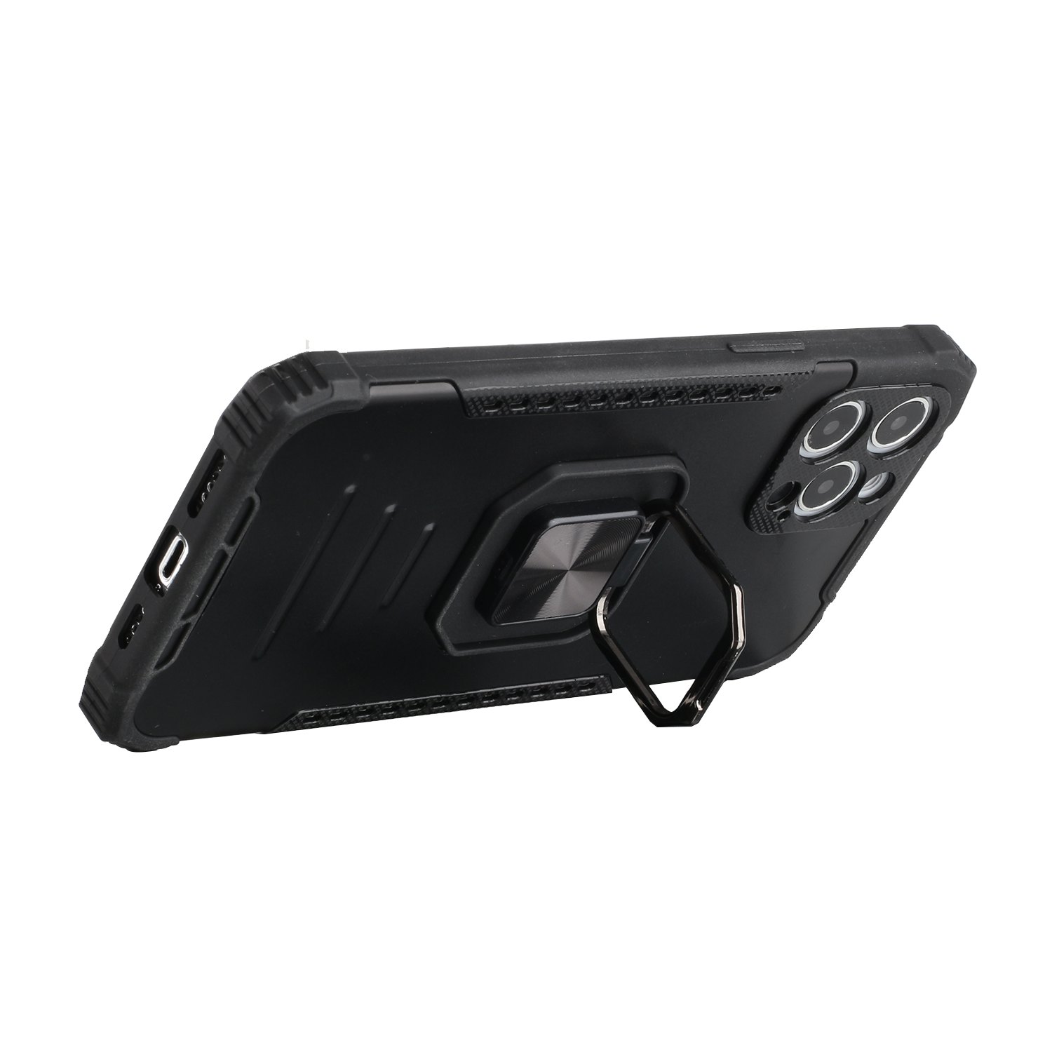 For Apple iPhone 11 Hybrid Stand Magnetic Ring Kickstand Shock Armor Case Cover - Picture 15 of 37