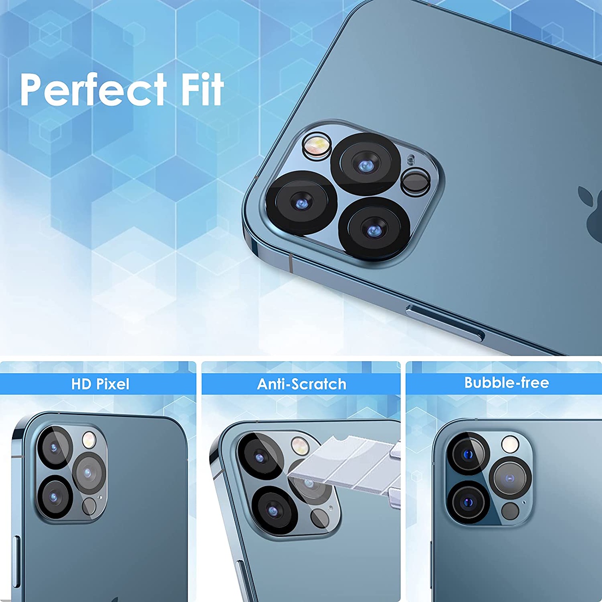 For Apple iPhone 11 /11 Pro Max Camera Lens Protector Back Tempered Glass Camera - Picture 34 of 38