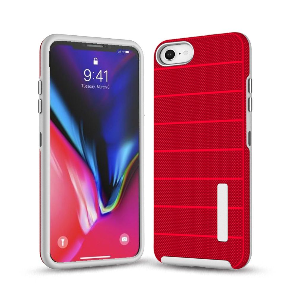 Per iPhone 12 Mini Pro Max Custodia Ibrida Tufo Armatura Gomma Doppio Strato TPU Cover - Foto 23 di 31