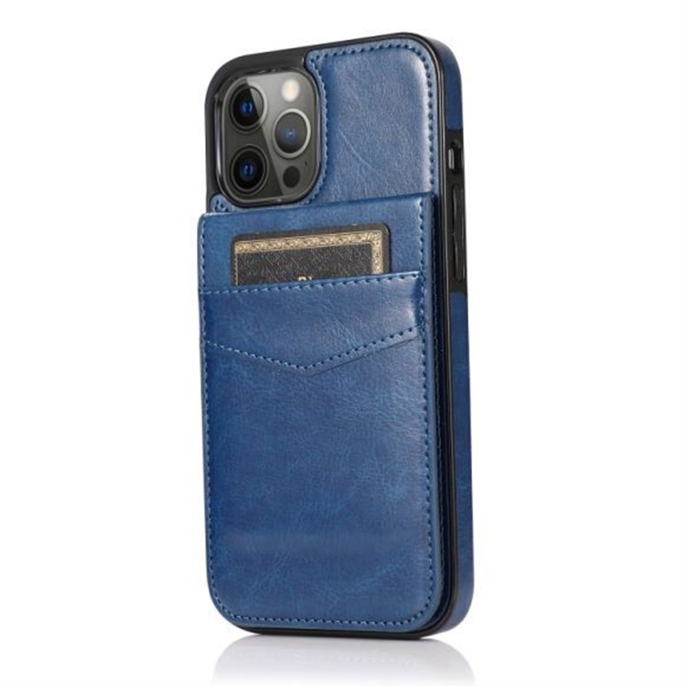 Funda billetera con soporte vertical de cuero para Apple iPhone 12/12 Pro - Imagen 39 de 66
