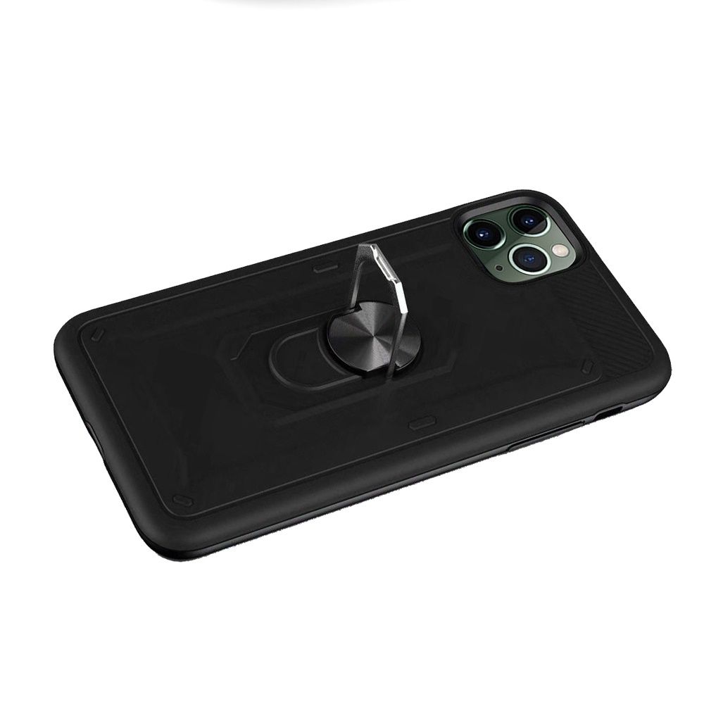 For Apple iPhone 12 /Pro Max Mini Hybrid 2 in 1 Rotating Ring Stand Case Cover - Picture 13 of 39