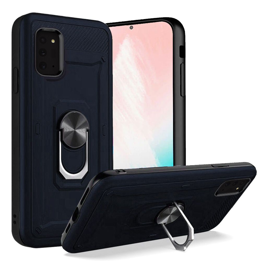 For Apple iPhone 12 /Pro Max Mini Hybrid 2 in 1 Rotating Ring Stand Case Cover - Picture 19 of 39