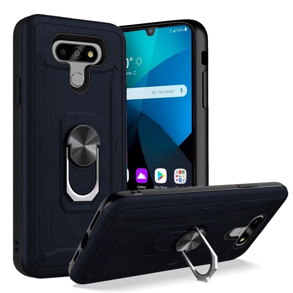 For Apple iPhone 12 /Pro Max Mini Hybrid 2 in 1 Rotating Ring Stand Case Cover - Picture 18 of 39