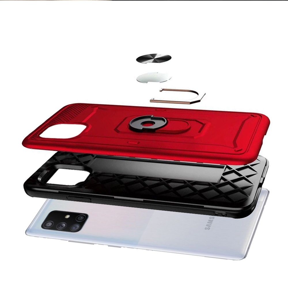 For Apple iPhone 12 /Pro Max Mini Hybrid 2 in 1 Rotating Ring Stand Case Cover - Picture 30 of 39