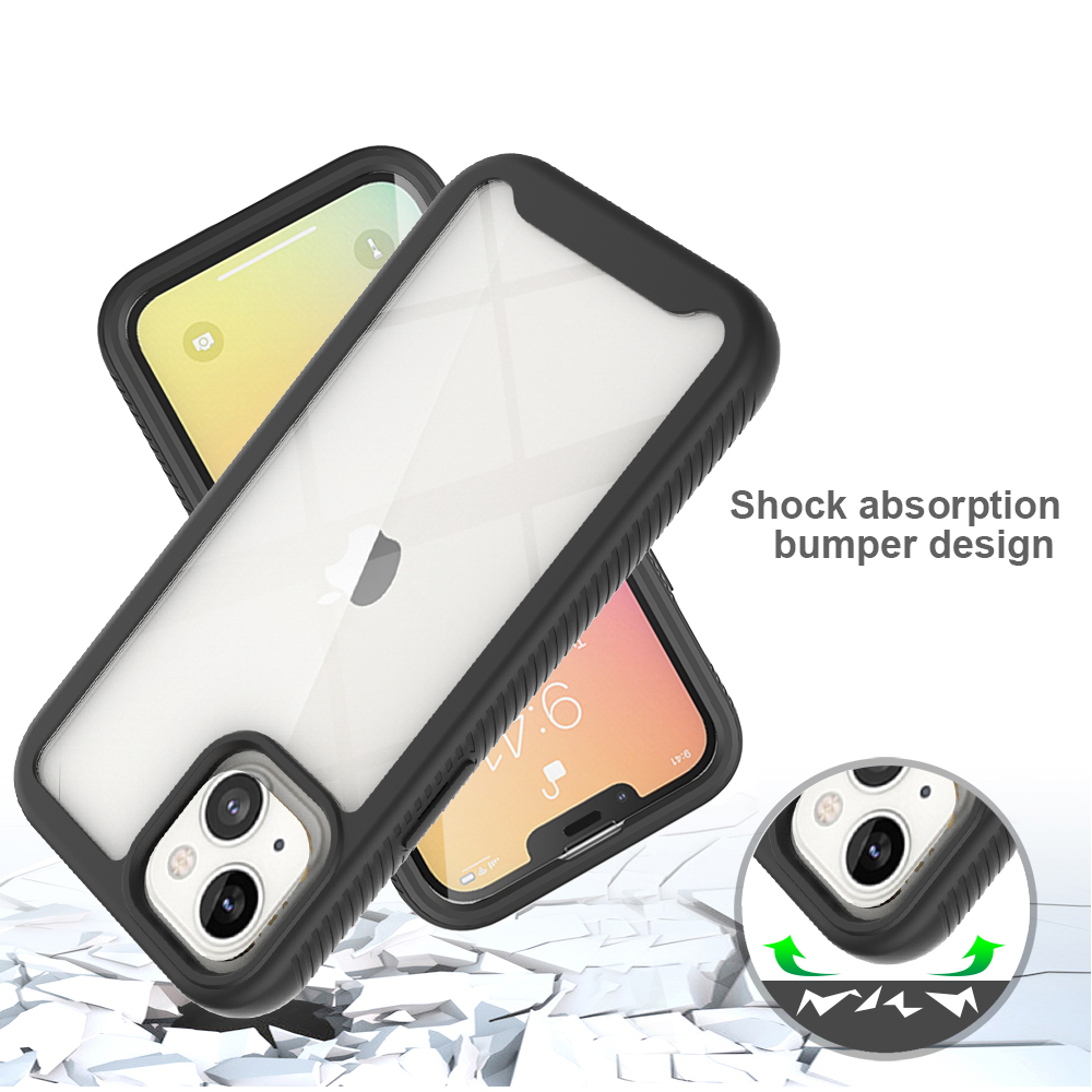 For Apple iPhone 11/12 /Pro Max Hybrid 360° Built-in Screen Protector Case Cover - Picture 10 of 33