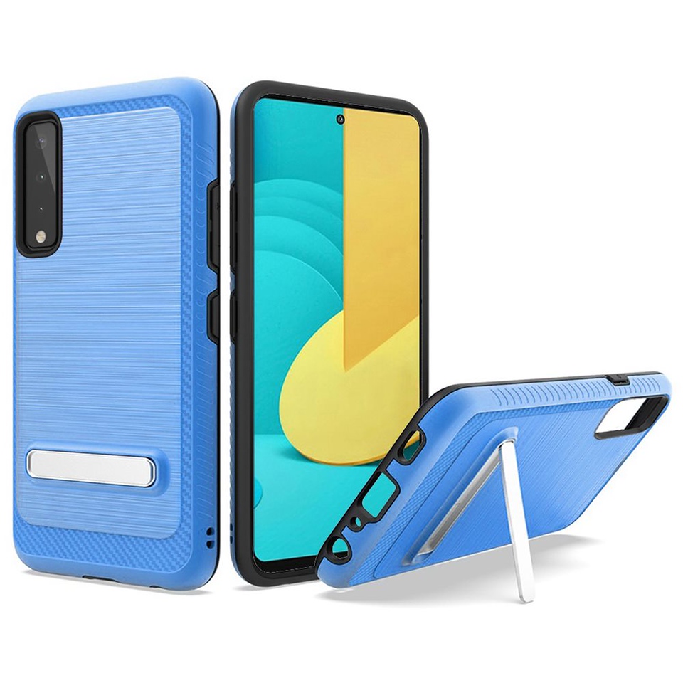 For Apple iPhone 13 Pro Max Brushed Hybrid Armor Carbon Fiber Sand Case Cover - Picture 18 of 29