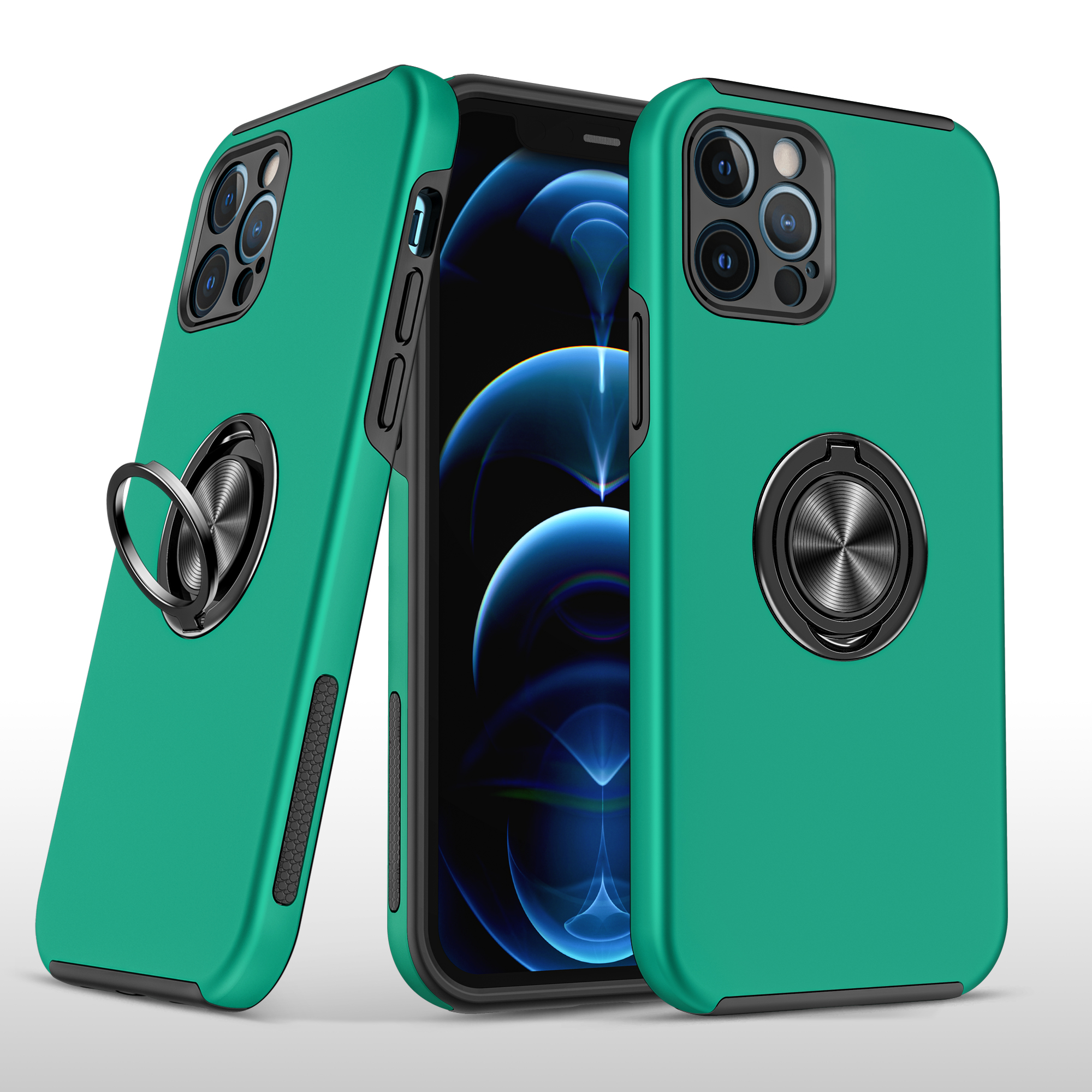 Für Apple iPhone 13 Pro Max Hybrid Drehbar Unsichtbar Ring Ständer TPU Case Hülle - Bild 32 von 57