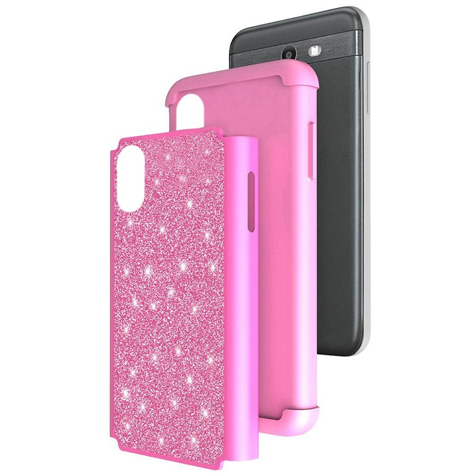 For Apple iPhone 13 Pro Max Glitter Bling Hybrid Rhinestone Rugged Case Cover - Picture 17 of 37