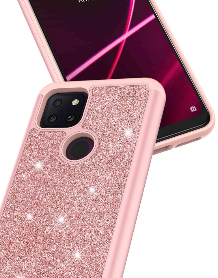 For Apple iPhone 13 Pro Max Glitter Bling Hybrid Rhinestone Rugged Case Cover - Picture 26 of 37