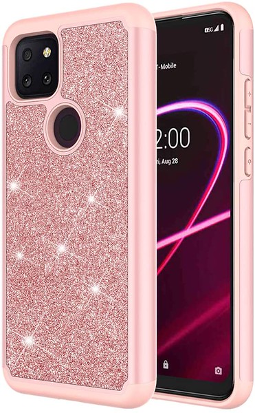 For Apple iPhone 13 Pro Max Glitter Bling Hybrid Rhinestone Rugged Case Cover - Picture 28 of 37