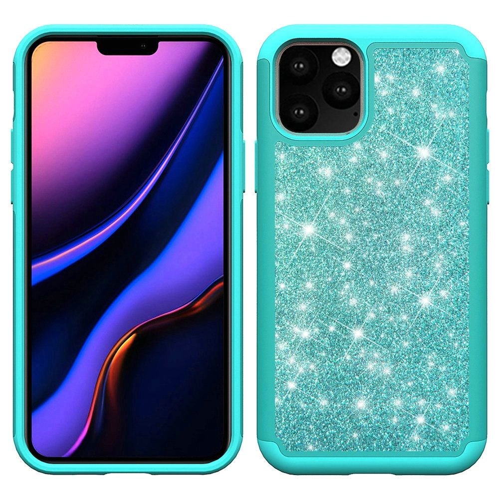 For Apple iPhone 13 Pro Max Glitter Bling Hybrid Rhinestone Rugged Case Cover - Picture 33 of 37