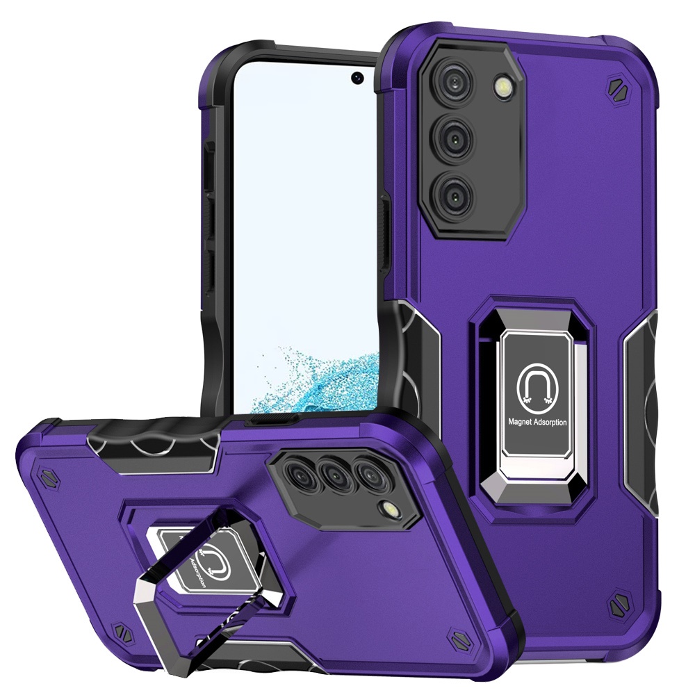 For Apple iPhone 13 Pro Max Hybrid Case Magnetic Ring Holder Stand Shock Cover - Picture 27 of 50