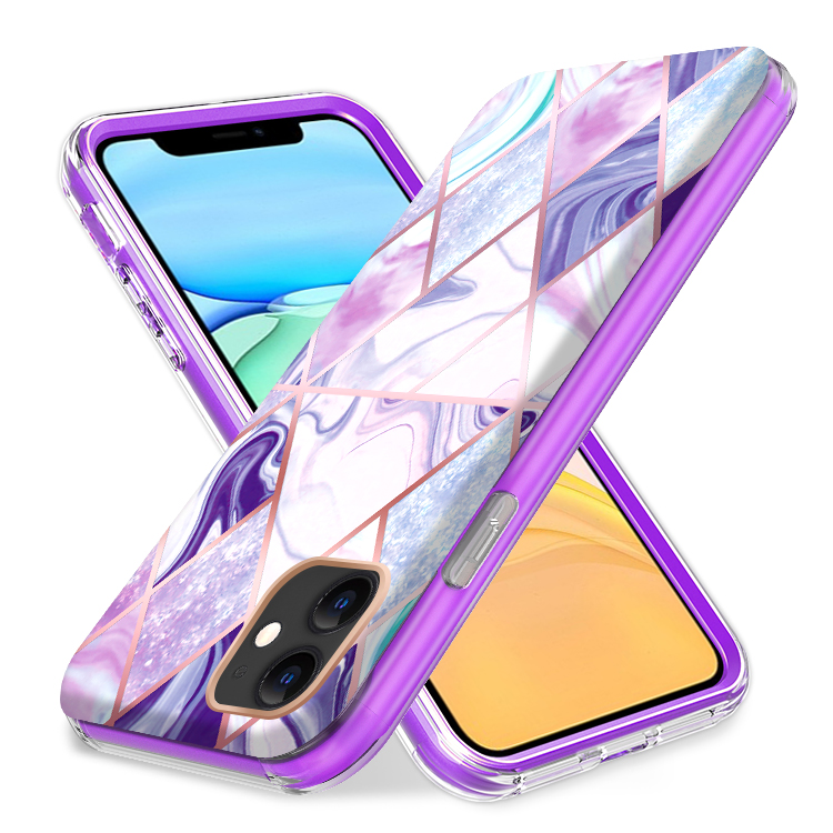 For Apple iPhone 13 Hybrid Shockproof Design IMD 2in1 Hard TPU Frame Case Cover - Picture 22 of 56