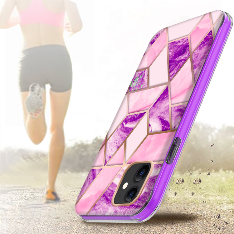 For Apple iPhone 13 Hybrid Shockproof Design IMD 2in1 Hard TPU Frame Case Cover - Picture 41 of 56