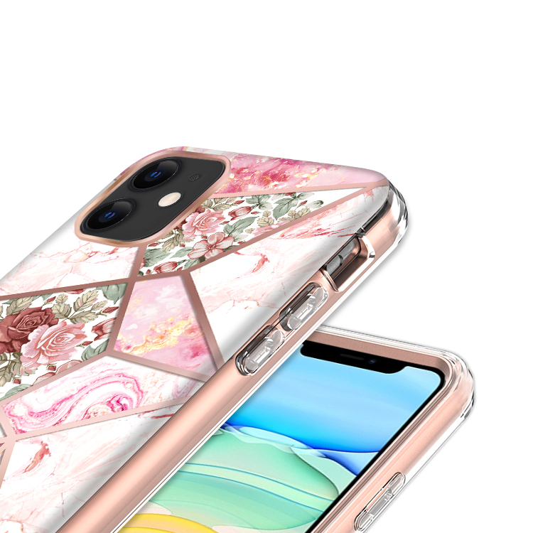 For Apple iPhone 13 Hybrid Shockproof Design IMD 2in1 Hard TPU Frame Case Cover - Picture 50 of 56