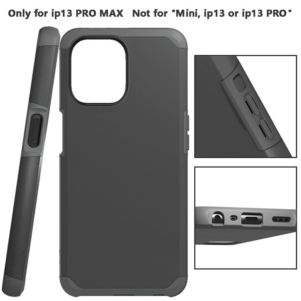 Für Apple iPhone 13 / Pro Max Mini Slim Hybrid Dual Layer PC TPU Armor Case Hülle - Bild 16 von 73