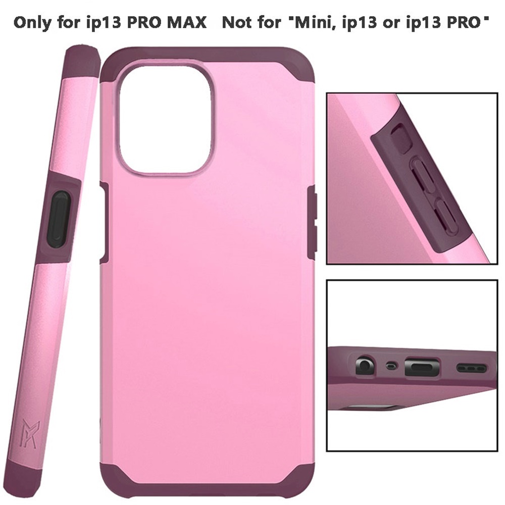 Für Apple iPhone 13 / Pro Max Mini Slim Hybrid Dual Layer PC TPU Armor Case Hülle - Bild 41 von 73