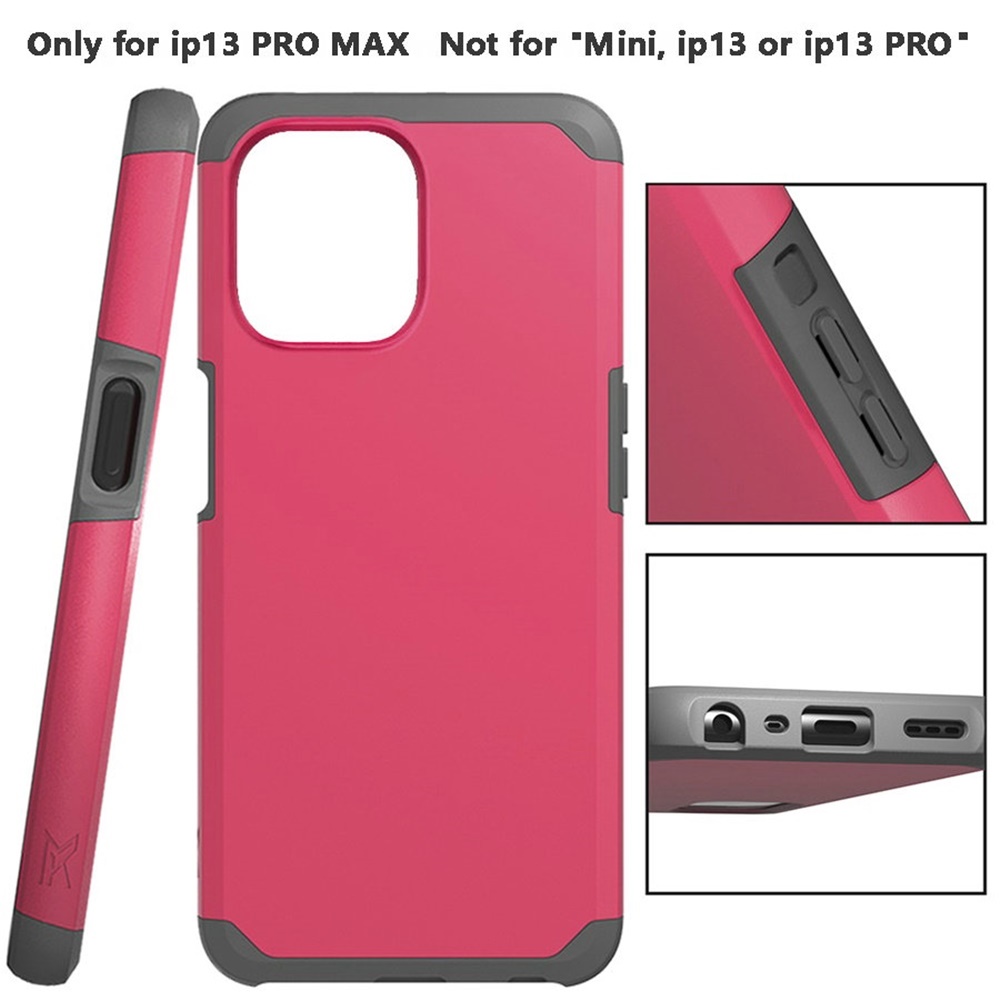 Für Apple iPhone 13 / Pro Max Mini Slim Hybrid Dual Layer PC TPU Armor Case Hülle - Bild 61 von 73