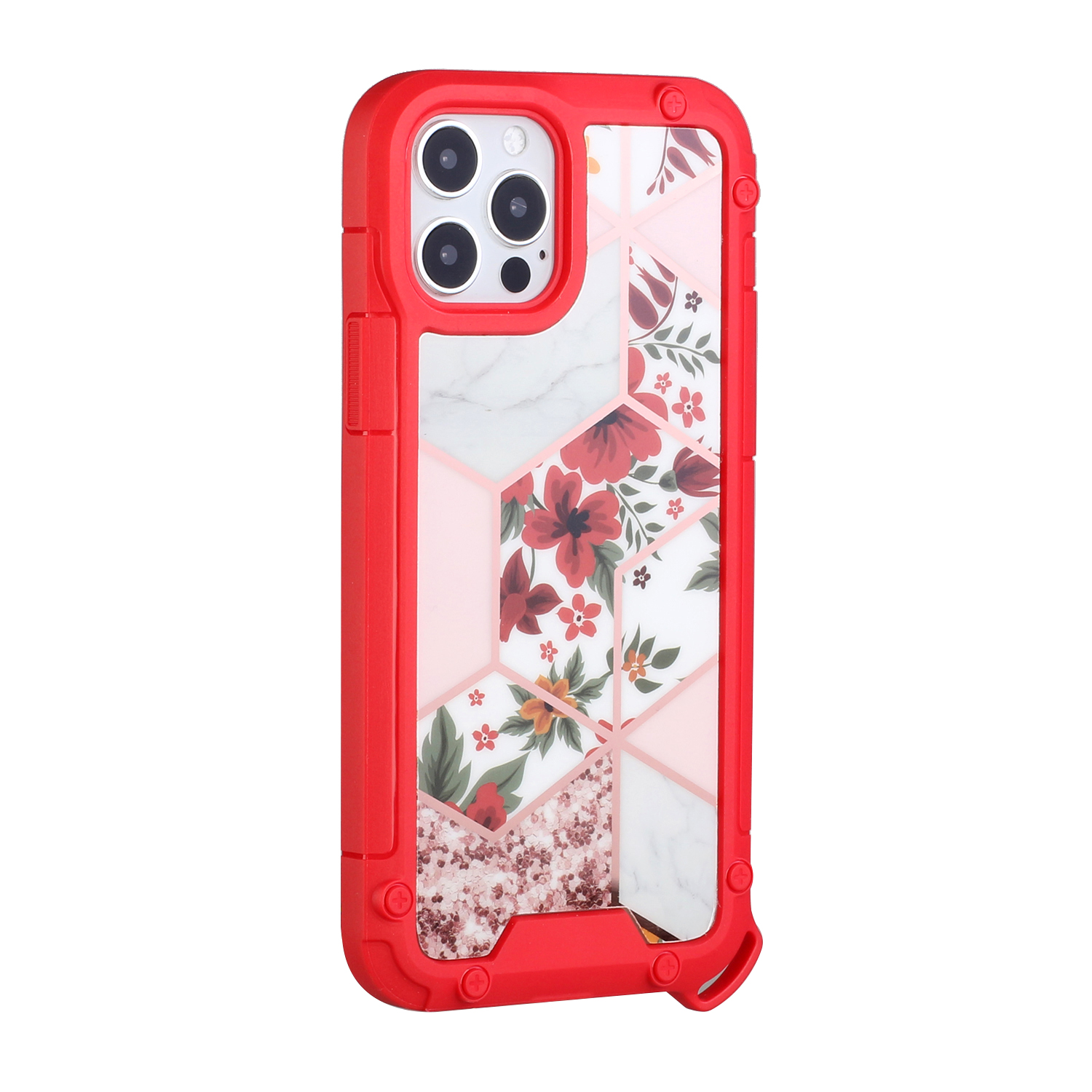 For Apple iPhone 13 Pro Marbling Pattern Design Hybrid Armor Bumper Case Cover - Picture 37 of 37