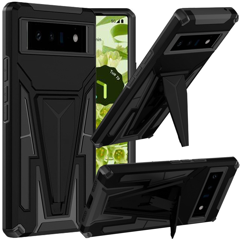 For Apple iPhone 14 /Plus Pro Max Heavy Duty Hybrid Kickstand Rugged Case Cover - Picture 13 of 31