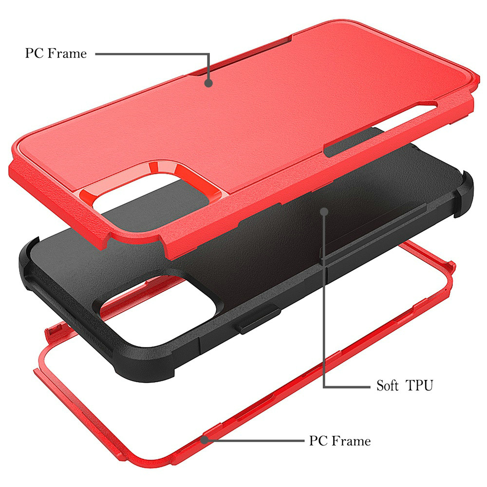 For Apple iPhone 14 /Plus Pro Max Shockproof Dual Layer Tough Hybrid Case Cover - Picture 28 of 31