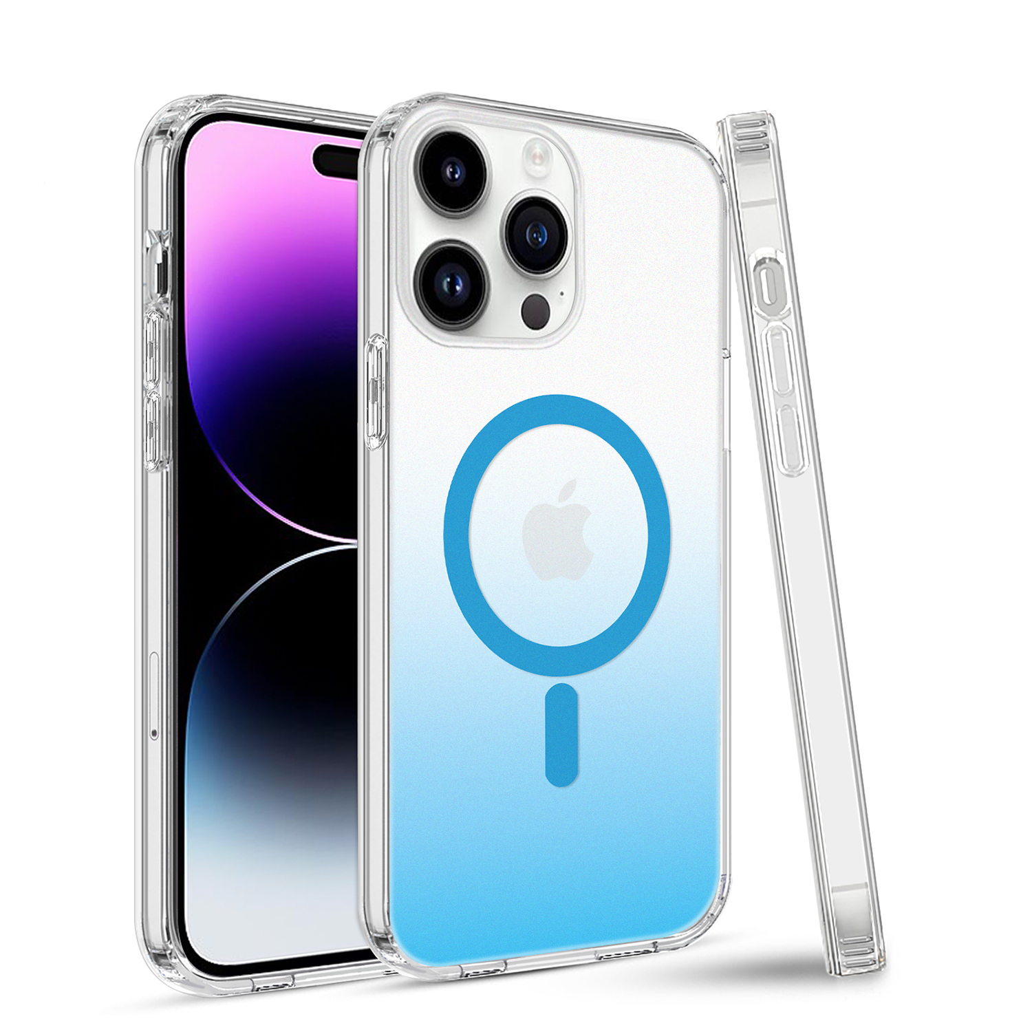 Für Apple iPhone 14/Plus Pro Max Hybrid mattiert mit MagSafe kabellosem Laden - Bild 13 von 30