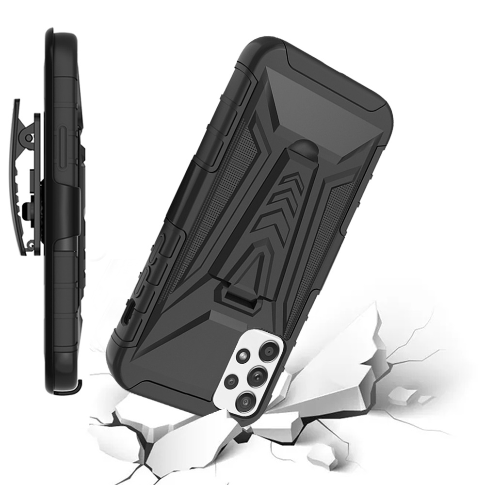 For Apple iPhone 14 /Plus Pro Max Combo Belt Clip Holster Hybrid Hard Case Cover - Picture 12 of 29
