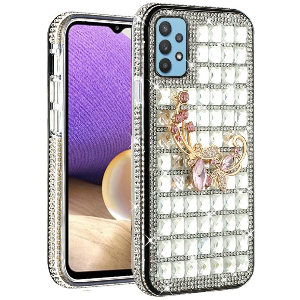 Funda rígida con joyas de diamantes brillantes para Apple iPhone 8/7/6s/6/SE 2da generación 3D - Imagen 113 de 253