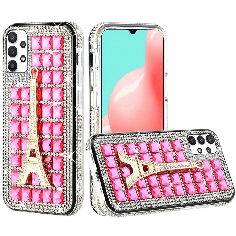 Funda rígida con joyas de diamantes brillantes para Apple iPhone 8/7/6s/6/SE 2da generación 3D - Imagen 32 de 253