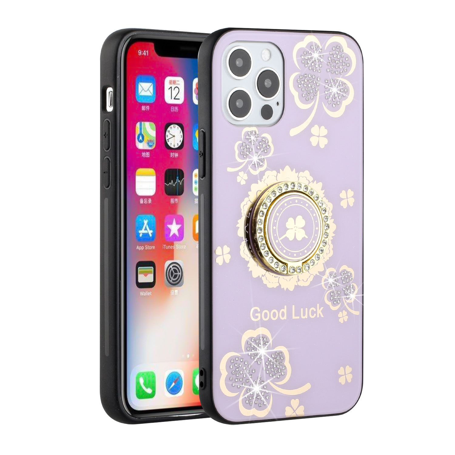 Für iPhone 8 Plus/7 Plus/6 6S Plus 3D Diamant Bling Ornament Hybrid Hülle Cover - Bild 23 von 75