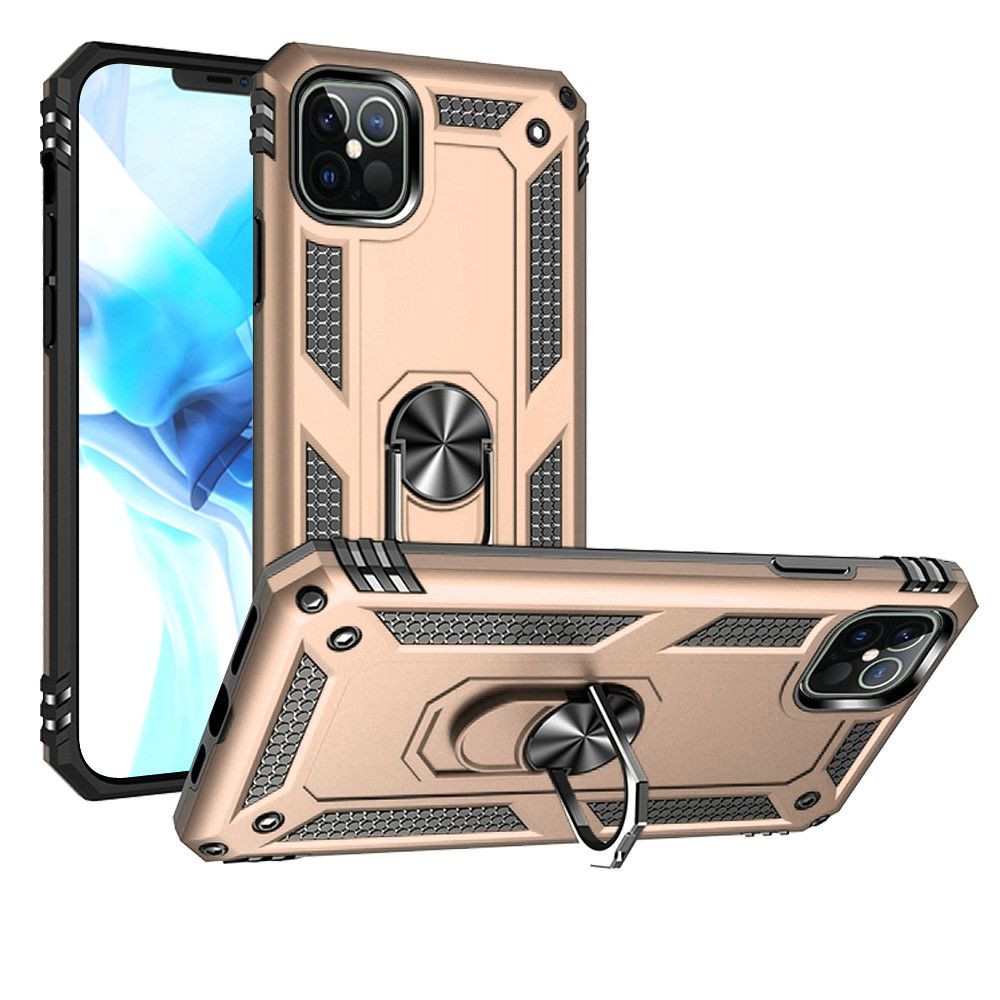 For Apple iPhone SE 3 (2022) SE/8/7 Hybrid Armor 2in1 Ring Stand Hard Case Cover - Picture 26 of 78