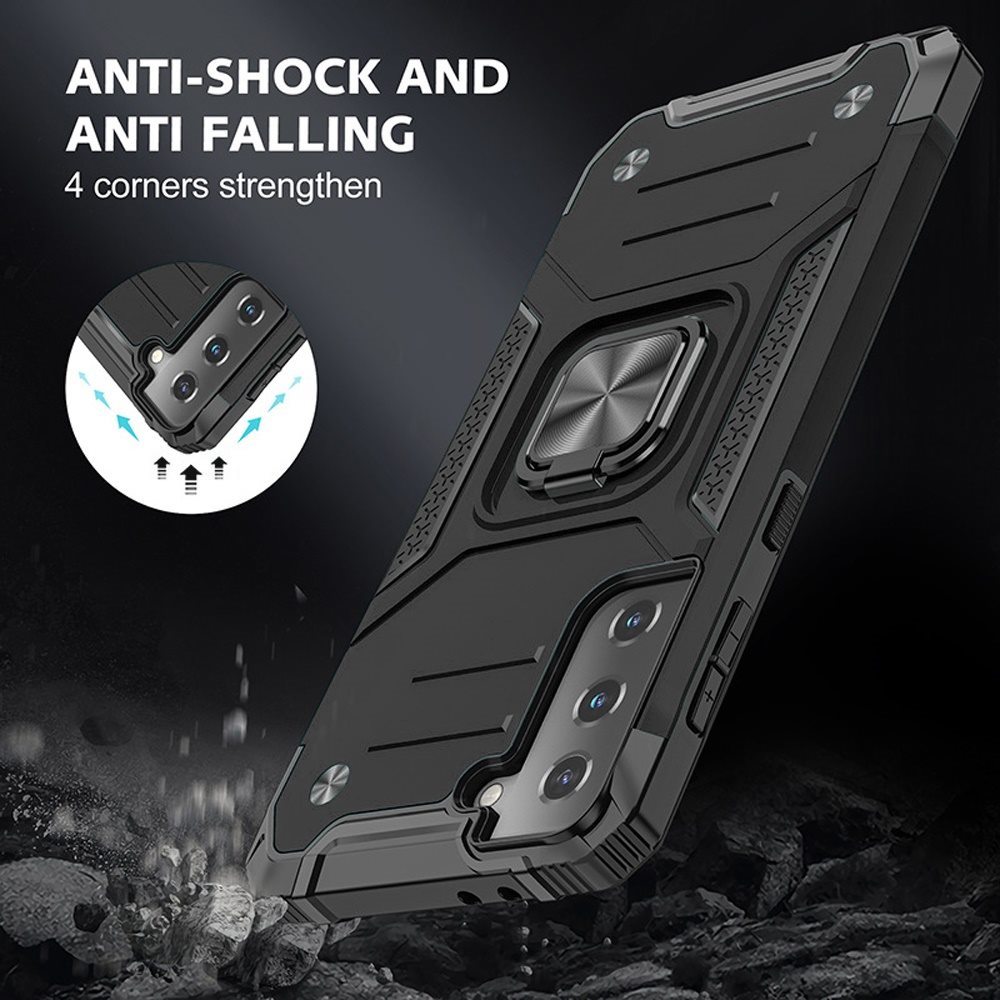 For Apple iPhone SE 3 (2022) SE/8/7 Armor Hybrid Ring Holder Stand Case Cover - Bild 7 von 38