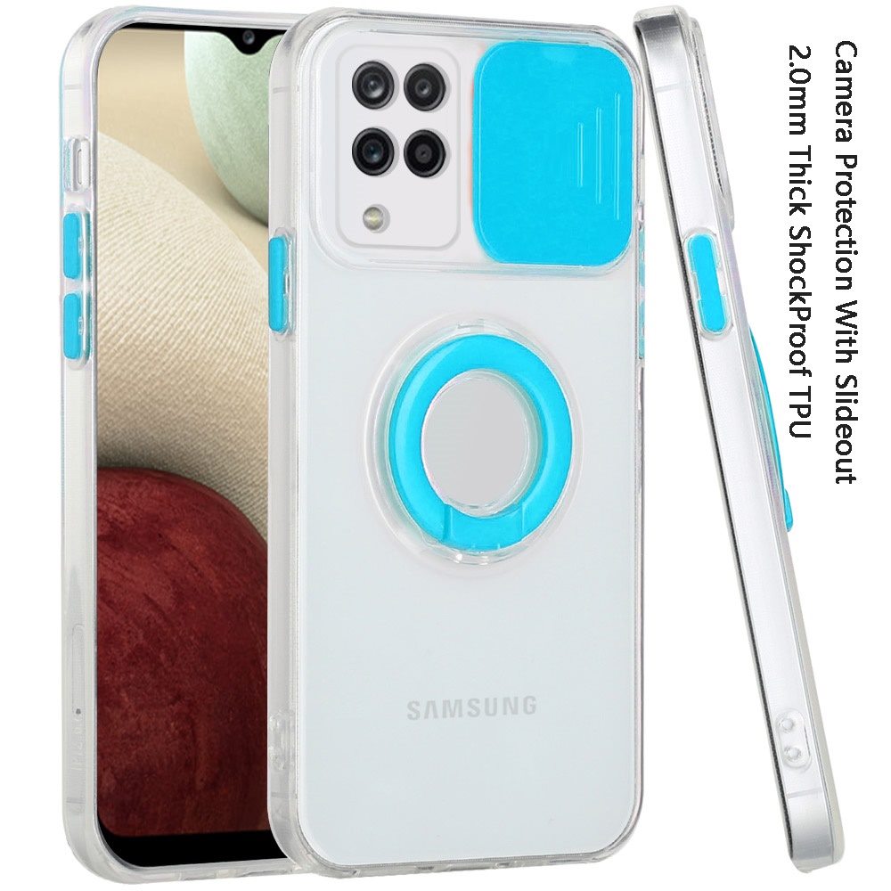 Funda híbrida de poliuretano termoplástico para Apple iPhone XR con cámara deslizante ventana y soporte anillo - Imagen 48 de 48