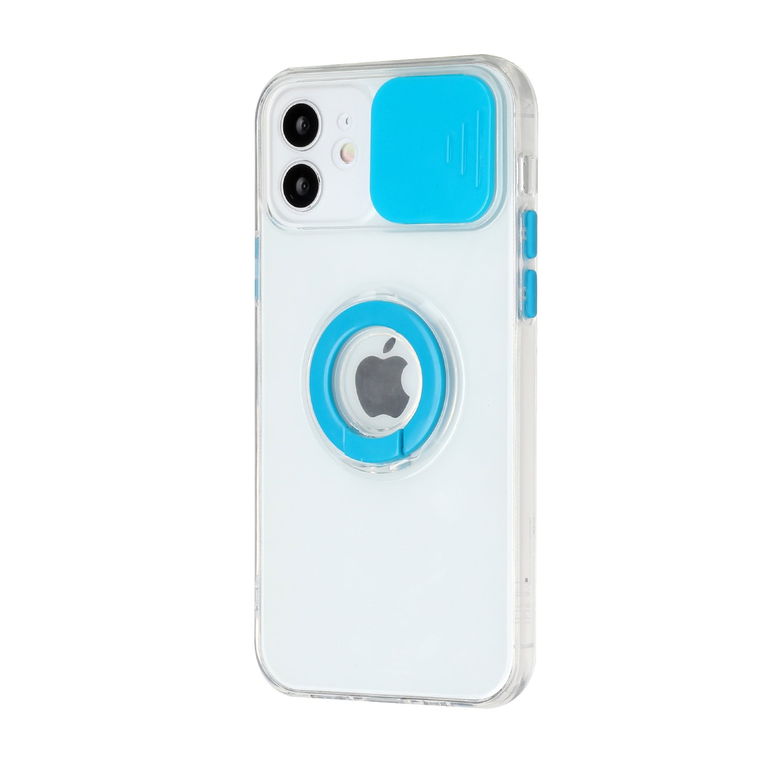 Funda híbrida de poliuretano termoplástico para Apple iPhone XR con cámara deslizante ventana y soporte anillo - Imagen 44 de 48