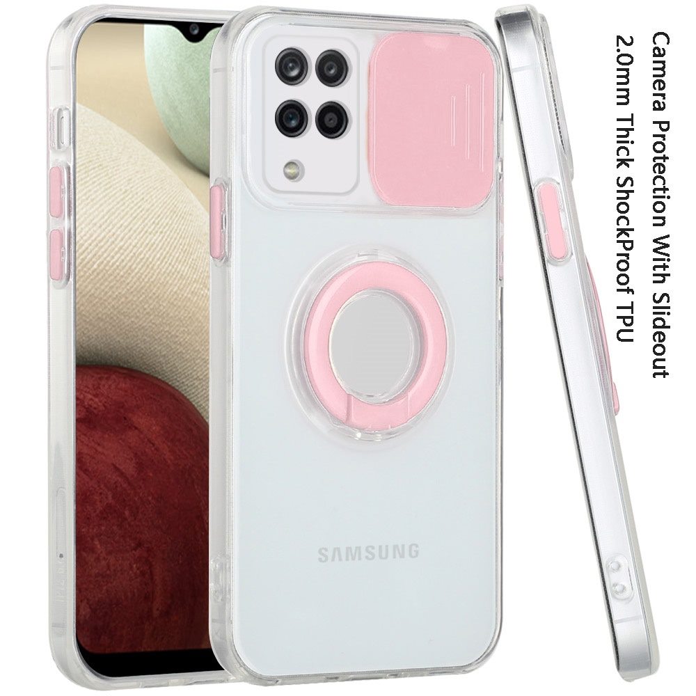 Funda híbrida de poliuretano termoplástico para Apple iPhone XR con cámara deslizante ventana y soporte anillo - Imagen 24 de 48