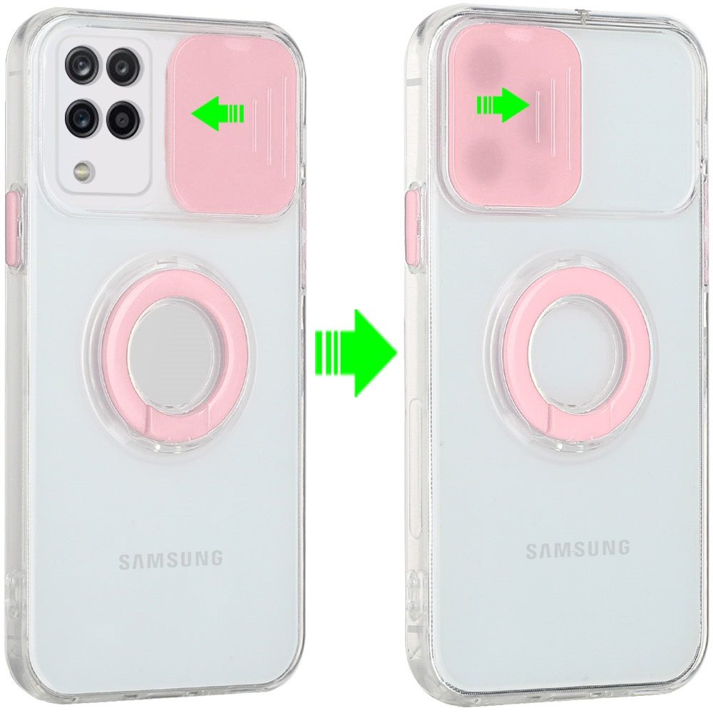 Funda híbrida de poliuretano termoplástico para Apple iPhone XR con cámara deslizante ventana y soporte anillo - Imagen 22 de 48
