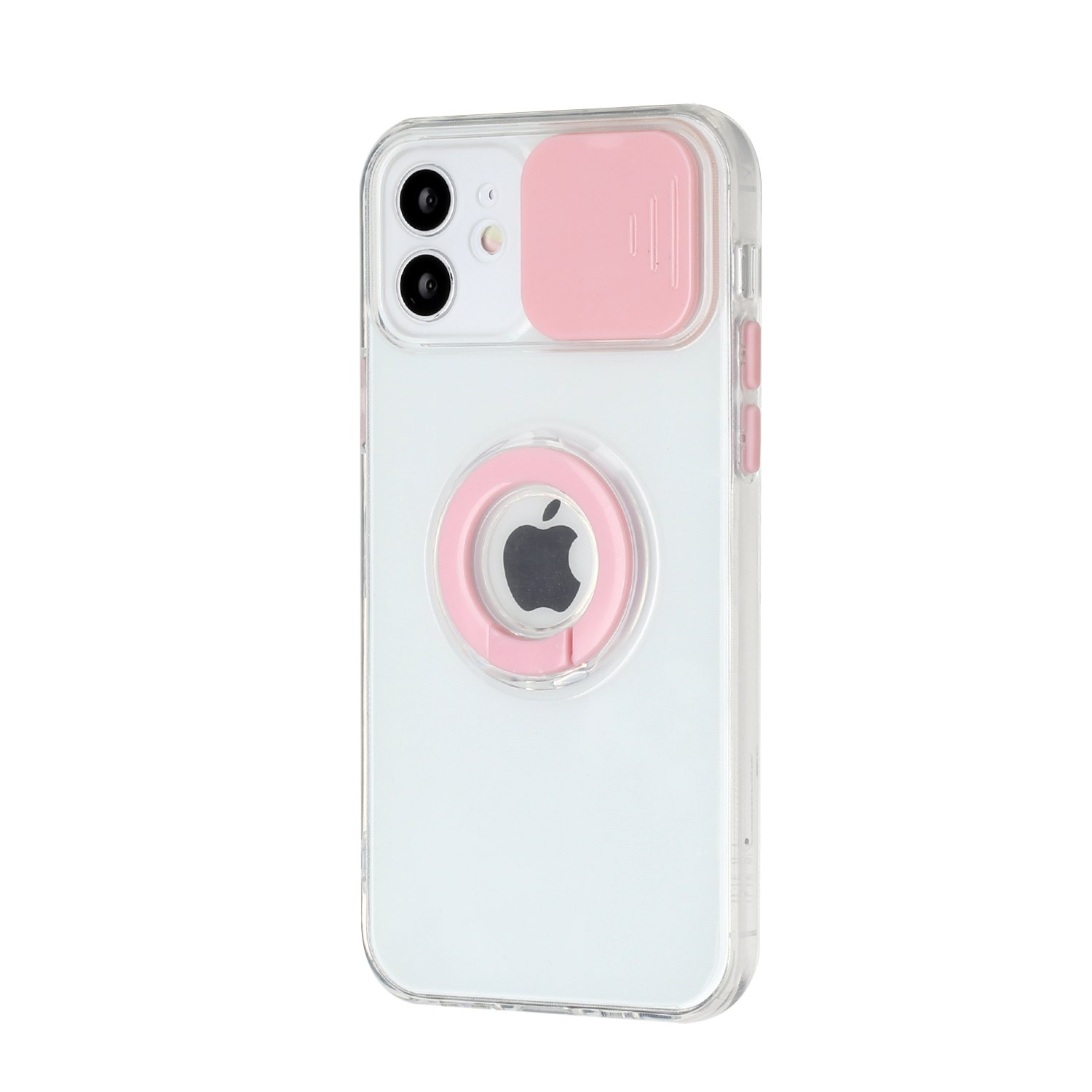 Funda híbrida de poliuretano termoplástico para Apple iPhone XR con cámara deslizante ventana y soporte anillo - Imagen 20 de 48