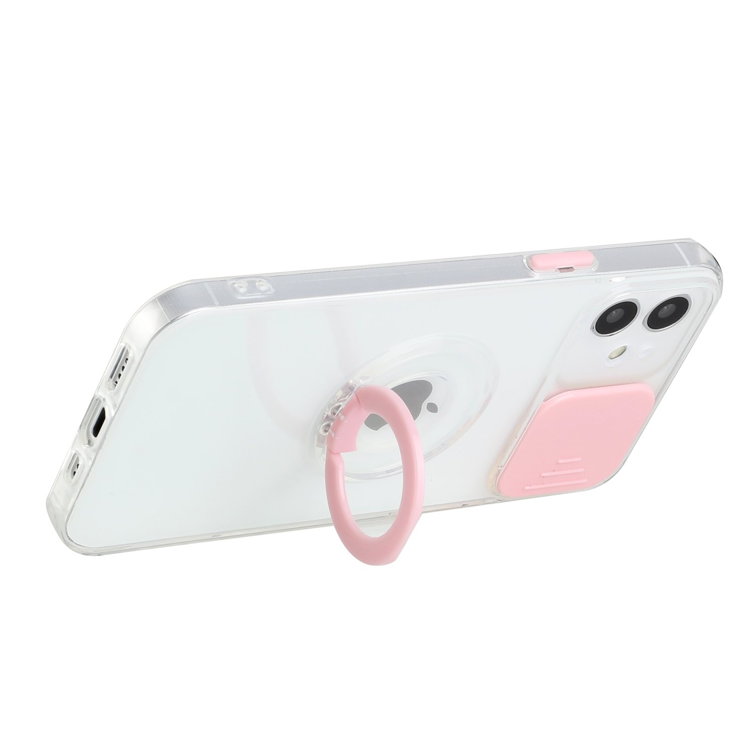 Funda híbrida de poliuretano termoplástico para Apple iPhone XR con cámara deslizante ventana y soporte anillo - Imagen 19 de 48