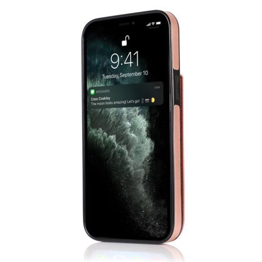 Funda billetera con soporte vertical de cuero con soporte para tarjetas de crédito para Apple iPhone XR - Imagen 62 de 66