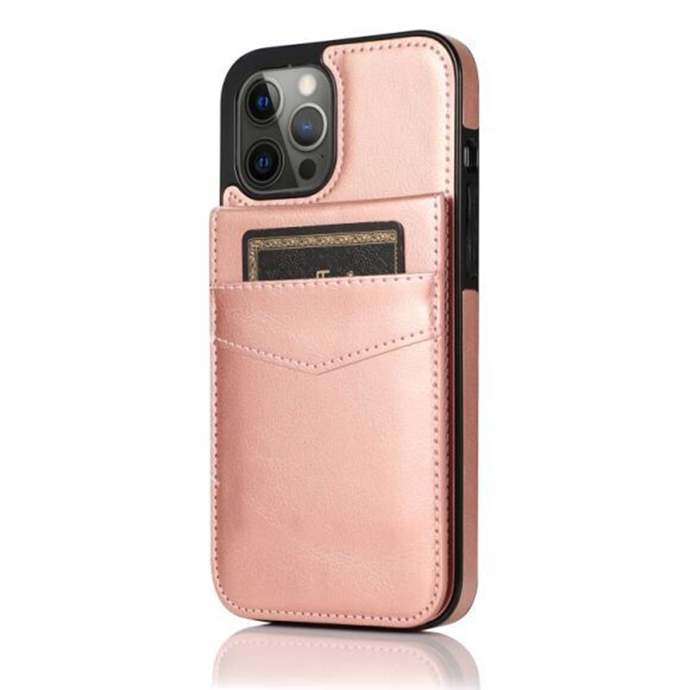 Funda billetera con soporte vertical de cuero con soporte para tarjetas de crédito para Apple iPhone XR - Imagen 61 de 66