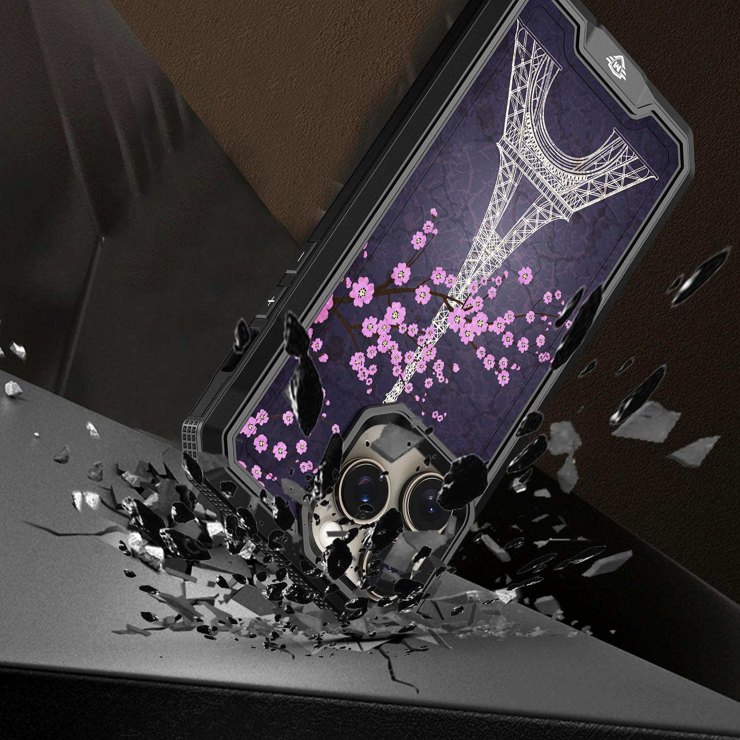 For Motorola Moto G 5G 2024 Modern Design Hybrid Hard + TPU Rubber Case Cover - Picture 12 of 76
