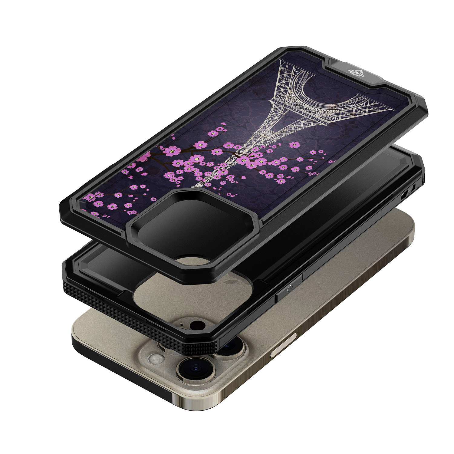 For Motorola Moto G 5G 2024 Modern Design Hybrid Hard + TPU Rubber Case Cover - Picture 11 of 76