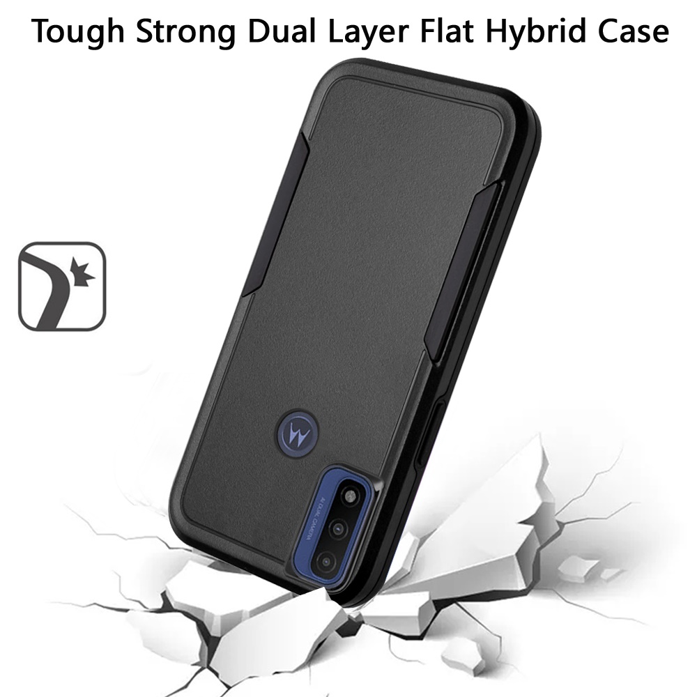 For Motorola Moto G Pure Hybrid Hard TPU Shockproof Military Grade Case Cover - Photo 12 sur 33