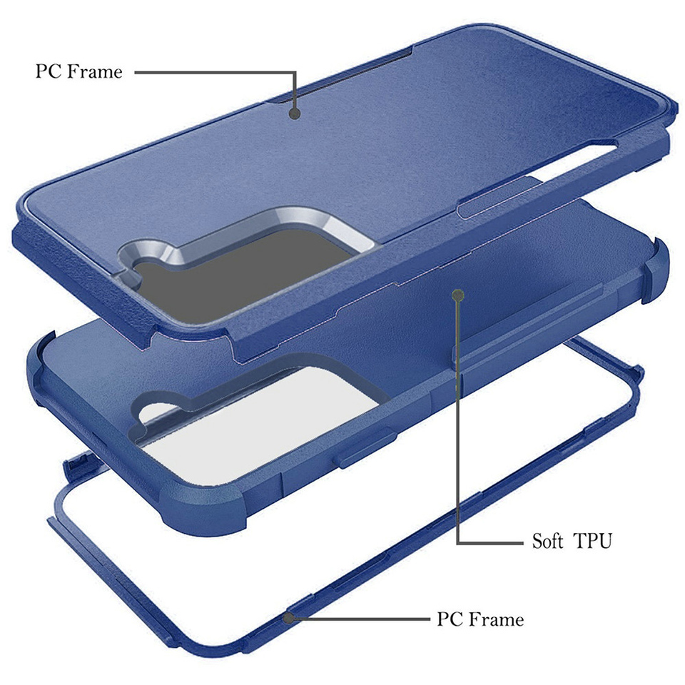 For Motorola Moto G Pure Hybrid Hard TPU Shockproof Military Grade Case Cover - Photo 23 sur 33